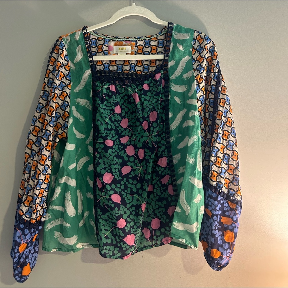 Maeve Patterned Blouse
